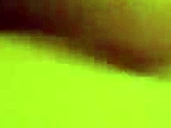 White girl roughly handles massive monster cock with intense action