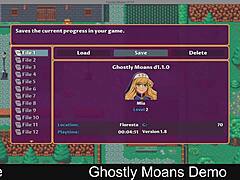 Ethereal ghostly moans echo in hentai scenes