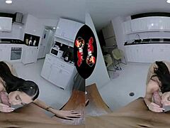 Beautiful Latina Fucking In VR With Perfect Body!