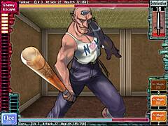 Exploring the dungeons in anime adventure