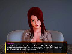 in my new family, big tits dominate this anime hentai