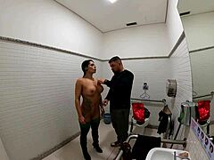 i lick jade's pussy in bathroom