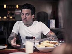 Watching rough interracial sex with monster cock