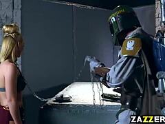 I, as Princess Lay, ride the big cock while chained