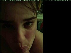 Amateur Luna Gives Pierced Nipple Blowjob