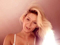 Big Tits Blonde Teen 18+ Midget Fucked by Monster Cock on Exercise Ball with Hope Harper Blowjob Part 1