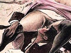 Vintage Drawings Showcase Artistic Illustrations from Past Eras. They Feature Classic Styles and Themes.