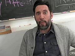 Asian Student Kimora Quin Fucks Teacher In Classroom With Cowgirl And Doggystyle After Catching Masturbation