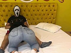 Ghostface Gets Free Blowjob for Halloween