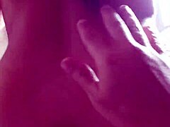 I sit on stepbrother's cock watching TV!