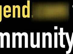 The Euro Lady Amarna Miller Has Bien Facialized By Alex Legend!