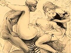 check out this vintage erotic illustration?