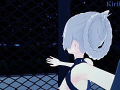 Nazuna Nanakusa gets intense sex in call of the night hentai