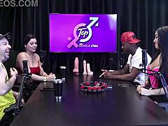 woman defecates on man's dick in bizarre moment with strong pussy smell