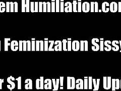 You are such a sexy sissy girl slut in domination humiliation.