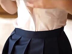 Young couple fucks with big tits teen orgasming