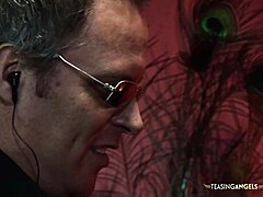 sharing two hard dicks with babes in stockings makes me so happy