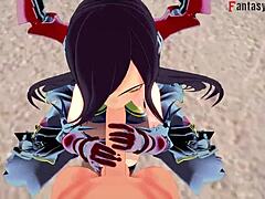 In This Anime Hentai, Friedrich Der Grosse Fucks In Pov Fantasy Scene From Azur Lane