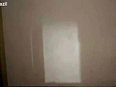 shy guy from the bar gets monster cock blowjob in sauna live show