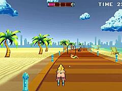 Roller babe endures intense outdoor bdsm with muscular guys