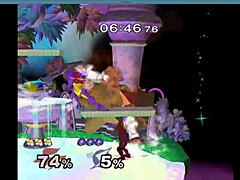 Huge Amazonian Dominatrix Rails Powerless Furry