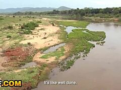 bratty african hottie pov pussy wrecked by white boyfriend in the park