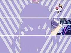 I love how this charming blonde shemale in sexy lingerie sucks my big ass lover's dick passionately on camera.