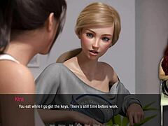 kate at 28 explores her daily life as brunette secretary in office