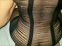 Sexy Bunny Latina Walks Naked, Teasing Wet Pussy Before Monster Cock Fucks Her Hairless Ass In Homemade Compilation