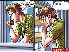 Nerd Fucks Big Butt Woman In Anal Sex Over Video Call With Intense Action