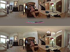 Sexlikereal-Nikkis giving raise voyeur VR360 😊