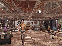 What does Chyler Leigh's top model look like in Fallout 4 fashion?