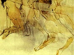 Is this vintage erotic cartoon anime illustration?