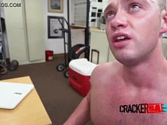 White Experienced Gay Fed Bareback by Black Casting Agent