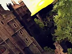 मैंने क्वीन को फक किया और वॉरियर को हेंटाई में फिंगर करते देखा।