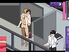 oh no, my slut wife got caught cheating in this hentai game with gangbang and cuckold action!