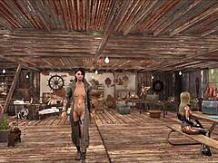 What does Chyler Leigh's top model look like in Fallout 4 fashion?