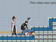 Cute Blonde Engages In Hentai Sex With Men In Forby Act New Erotic Game