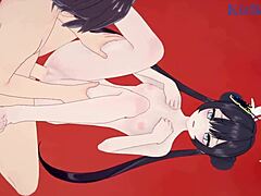 I love Ryuuge Kisaki and Asagiri Suou's intense creampie sex