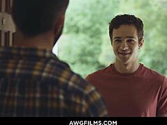 Hot Gay Taboo Scene with Deepthroat Action