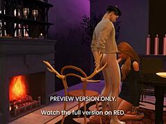 Dinner date preview in 3d hentai