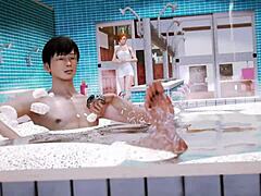 Hey, check Elizabeth Laroche nude in Waifu Academy game!