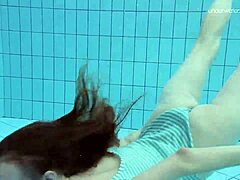 anna netrebko strips swimsuit revealing small tits by the pool