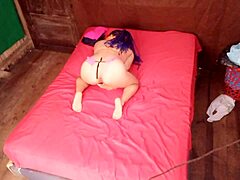 Submissive stepson helps stepmother with chores, then they fuck!