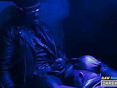 Extreme macho German leather 3-way