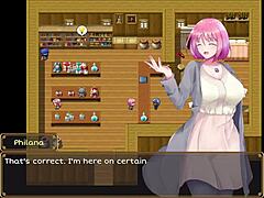 Horny Client Grabs Waitress Tits in Massage - Philana Elixir Part 2