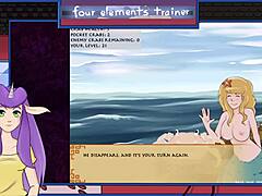 Avatar The Last Airbender Four Elements Trainer Part 36 Blonde Tits