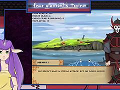Avatar The Last Airbender Four Elements Trainer Part 36 Blonde Tits