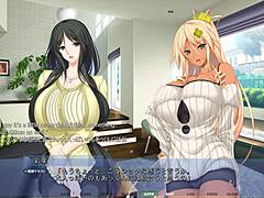 i love when step-mom and step-daughter give blowjob in harem route part 1