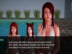 My new family 135 explores cartoon anime stories with redhead characters.